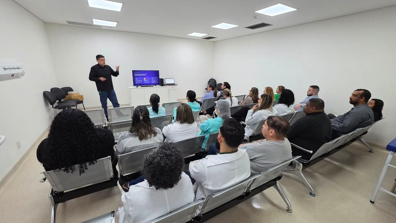 Palestra sobre saúde emocional para a equipe do Hospital HCM em Osasco